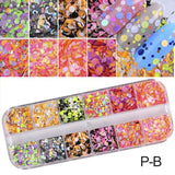 3D Ultrathin Sequins Nail Glitter Flakes